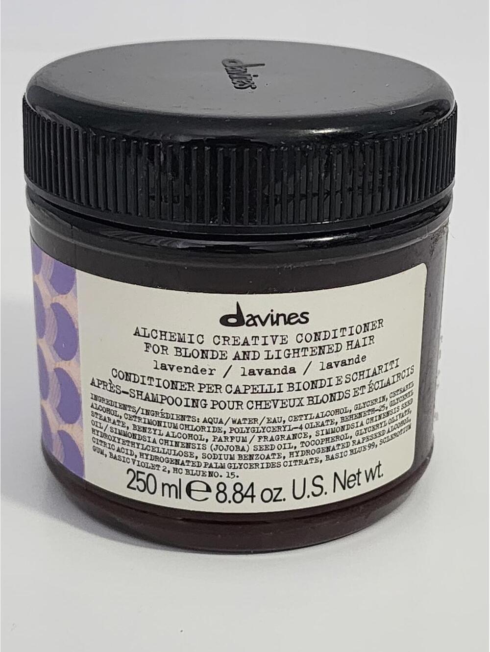 Lavender Davines Alchemic Creative Conditioner for Blonde and Lightened Hair